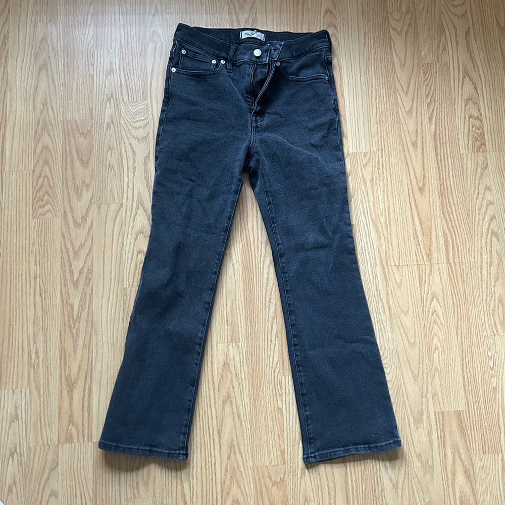 Madewell dark wash Cali Demi-boot jeans